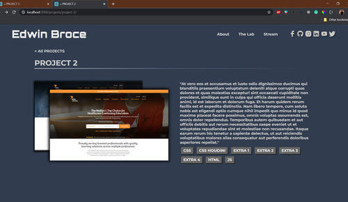 Personal Website Image