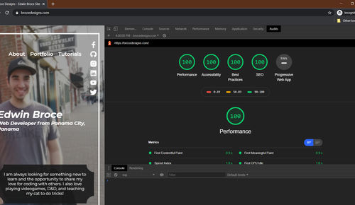 Personal Website Image