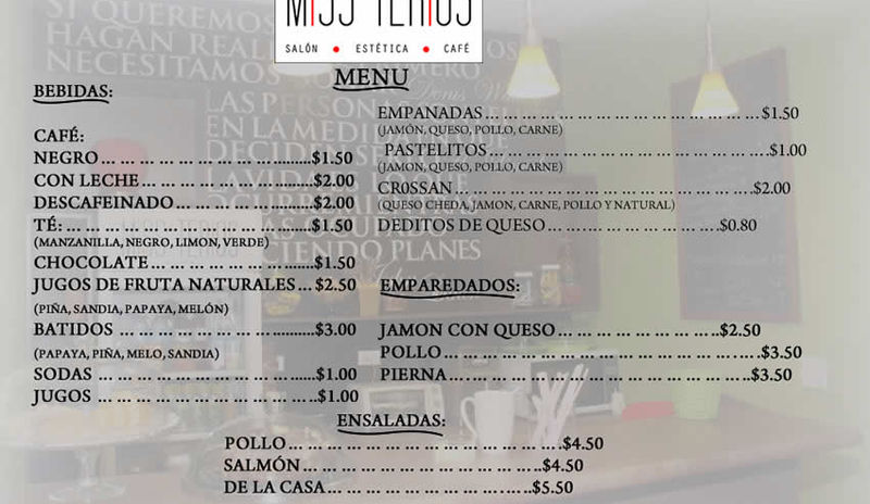 Miss Terios Web Page Image