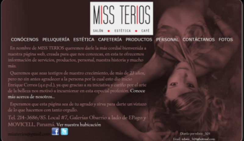 Miss Terios Web Page Image