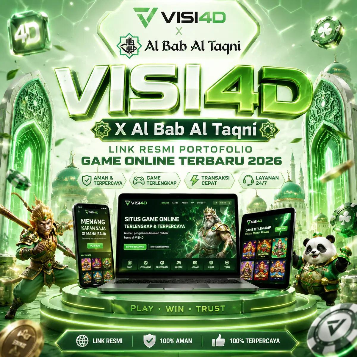 VISI4D X Al Bab Al Taqni | Link Resmi Portofolio Game Online Terbaru 2026