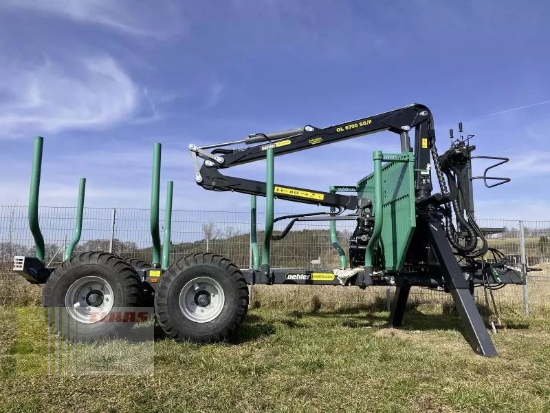 E-FARM: Oehler ol thk 90 p + ol 6700 sg / p - Ремарке за дърводобив - id J1VV9DK - 24 000 € - Година на построяване: 2023 - Германия