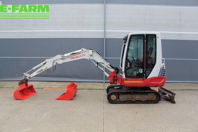 E-FARM: Takeuchi tb 228 -3800bs-2013-löffelpaket neu - Excavator - id IITUUIZ - €27,345 - Year of construction: 2013 - Engine power (HP): 24