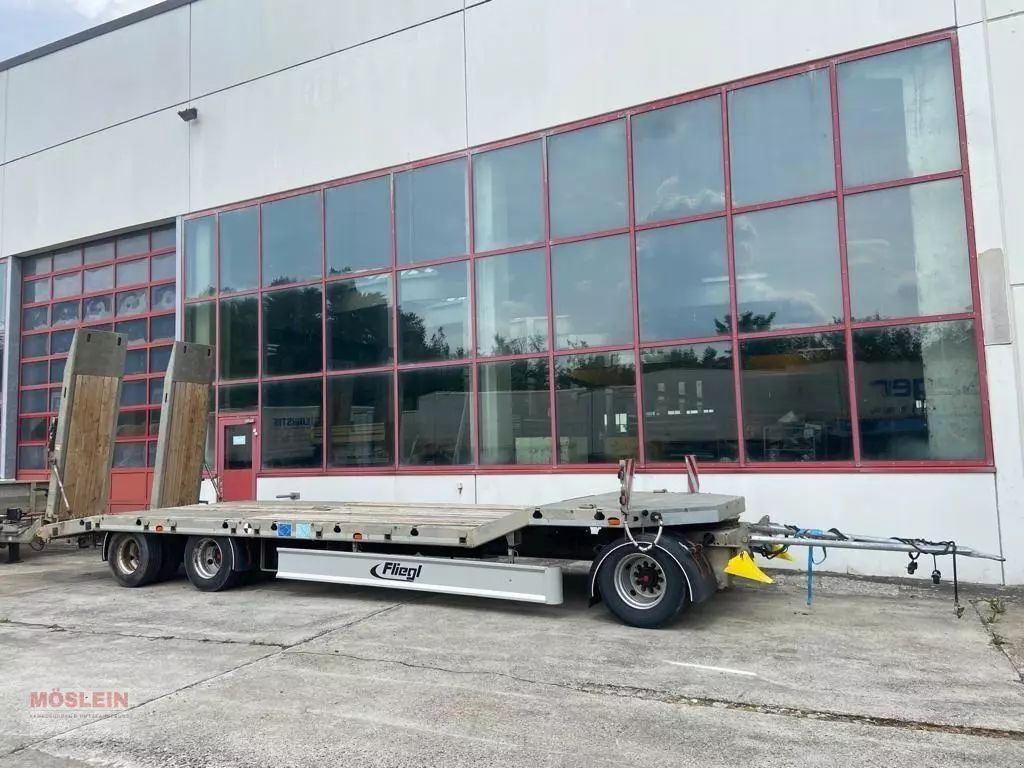 Fliegl dts 300 3 achs tiefladeranhänger Przyczepa 19 900 €