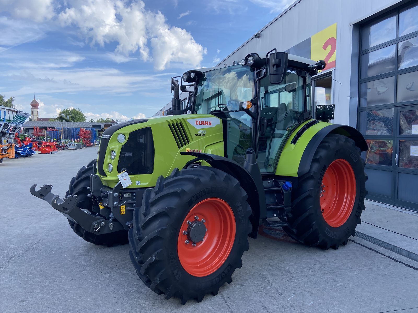 E-FARM: Claas Arion 450 CIS - Traktor - id PQRNSQE - 84.071 € - Baujahr: 2023 - Abgelesene Motorstunden: 136,Motorleistung (PS): 120,Österreich