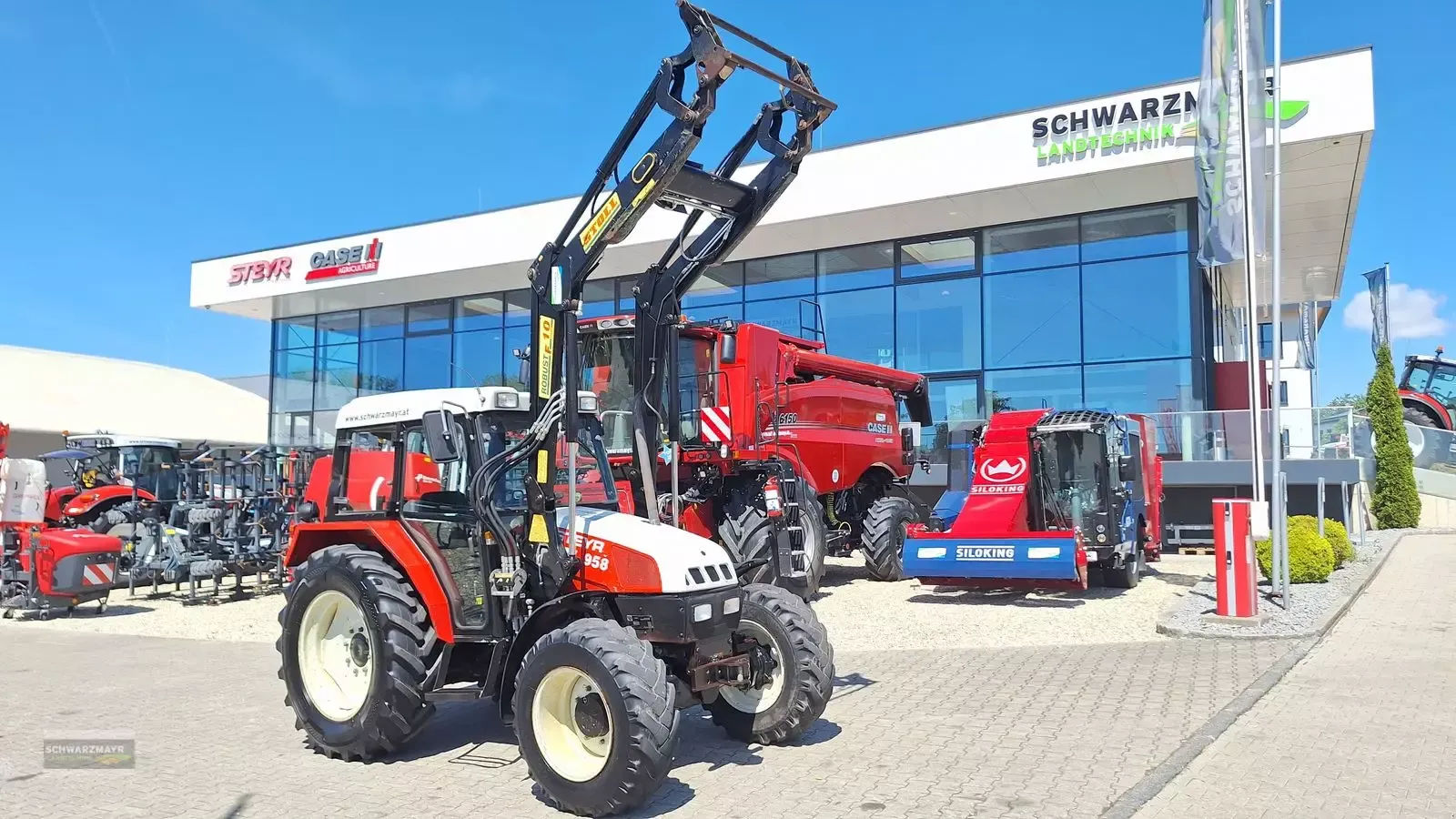 E-FARM: Steyr M958 - Trattore - id TZEDCLT - 21.150 € - Anno di costruzione: 1999 - Ore: 9.624,Potenza del motore: 58,Austria