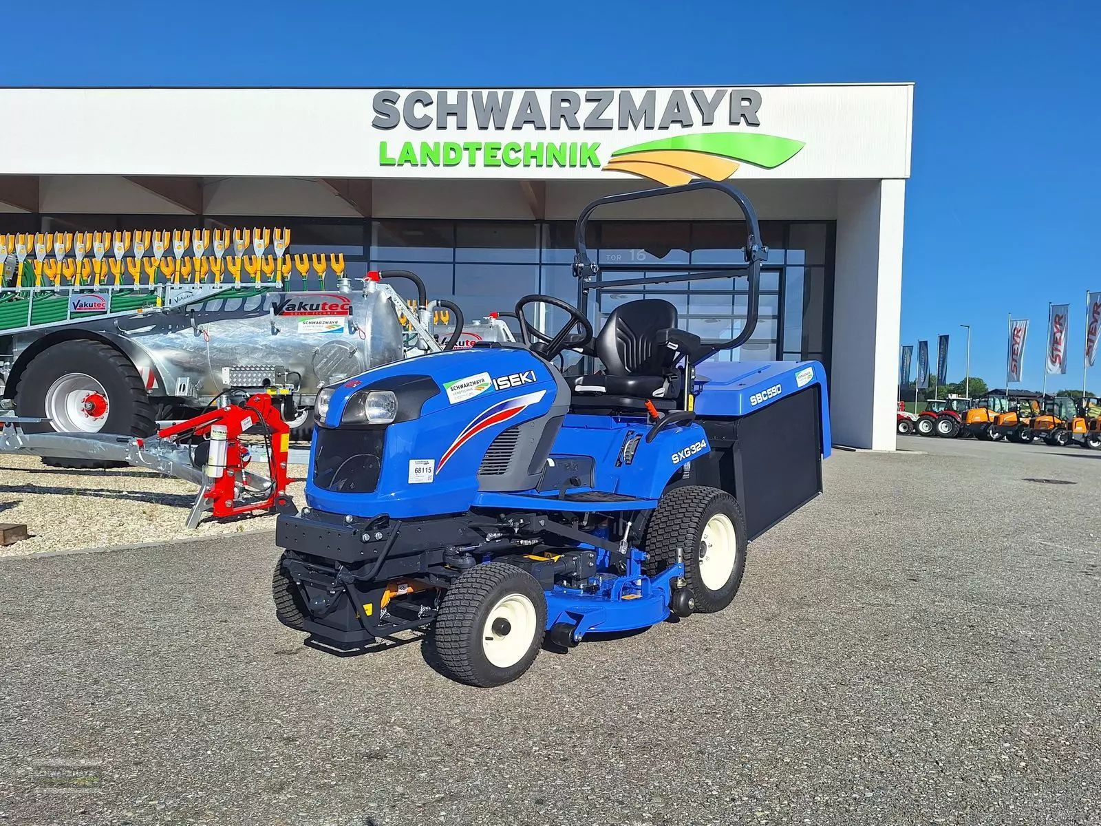 Iseki SXG 324 Equipamiento municipal