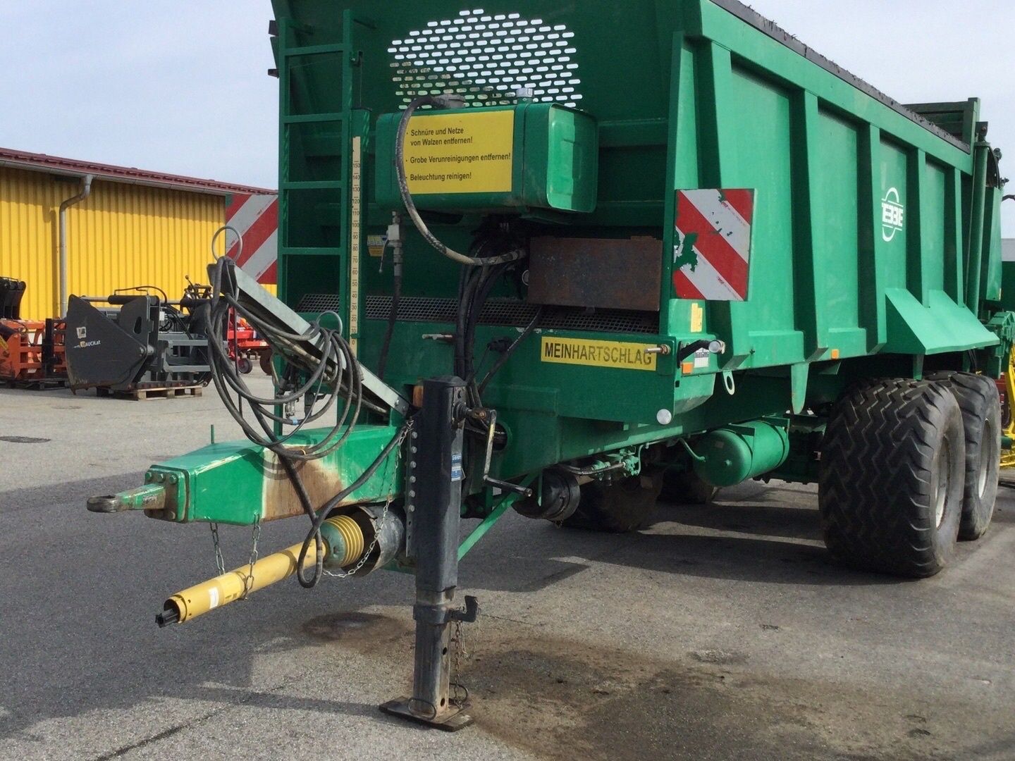 E-FARM: Tebbe DS 180 - Manure and compost spreader - id QSTTCRG - €39,900 - Year of construction: 2015 - Austria