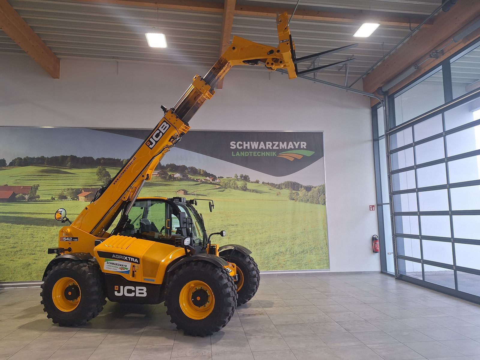 E-FARM: JCB teleskoplader 542-100 agri xtrar dt - Wheel loader - id FGDIQXN - Year of construction: 2025 - Engine power (HP): 152,Austria