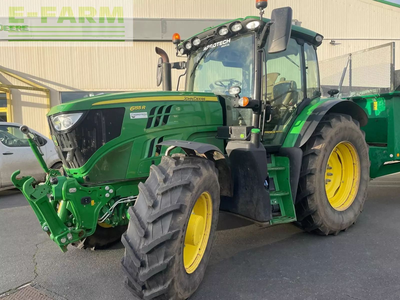 John Deere 6155 R Tractor 115.000 EUR