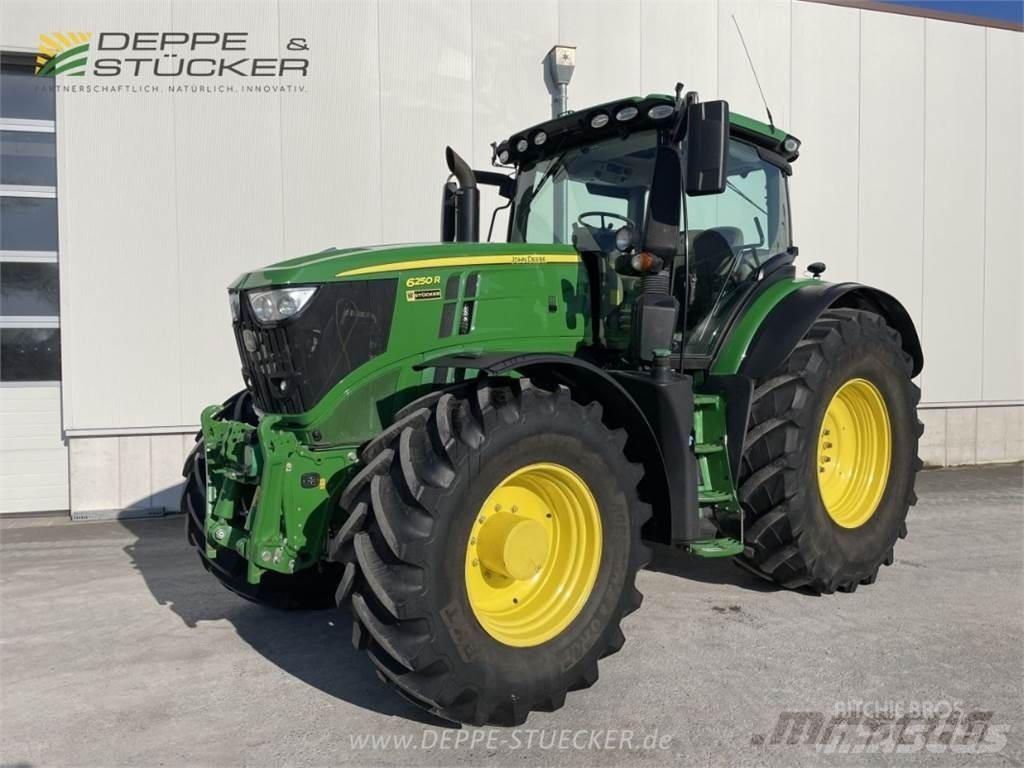 E-FARM: John Deere 6250 R - Τρακτέρ - id LMISCQI - 104.900 € - Χρονία: 2018 - Μετρητής ωρών: 7.113,Ισχύς κινητήρα: 300,Γερμανία