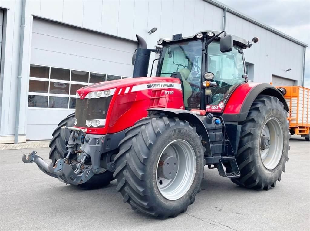 E-FARM: Massey Ferguson 8727 Dyna-VT - Tracteur - id QKSR8GR - 99 500 € - Année: 2017 - Lecture du nombre d'heure: 4 600,Puissance du moteur (chevaux): 280,Allemagne