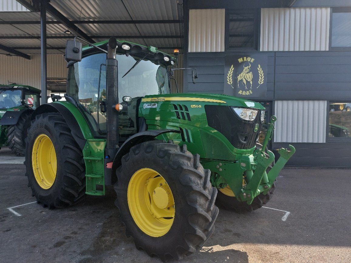 E-FARM: John Deere 6150 R - Tractor - id VETBPHI - €59,900 - Year of construction: 2013 - Engine hours: 6,750,Engine power (HP): 150,France