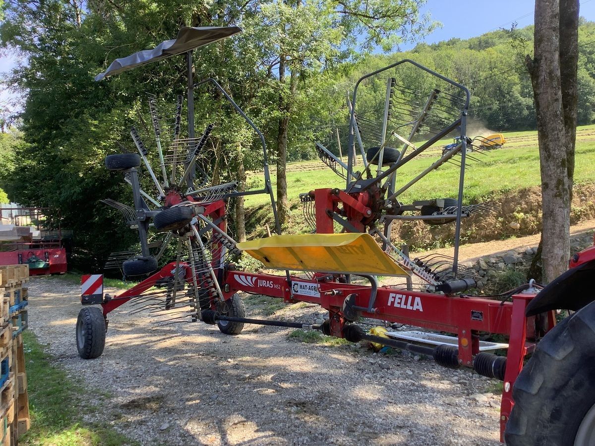 E-FARM: FELLA Juras 1452 - Karuzelowy przetrząsacz do siana - id GIQG7JZ - 13 500 € - Rok produkcji: 2019 - Francja