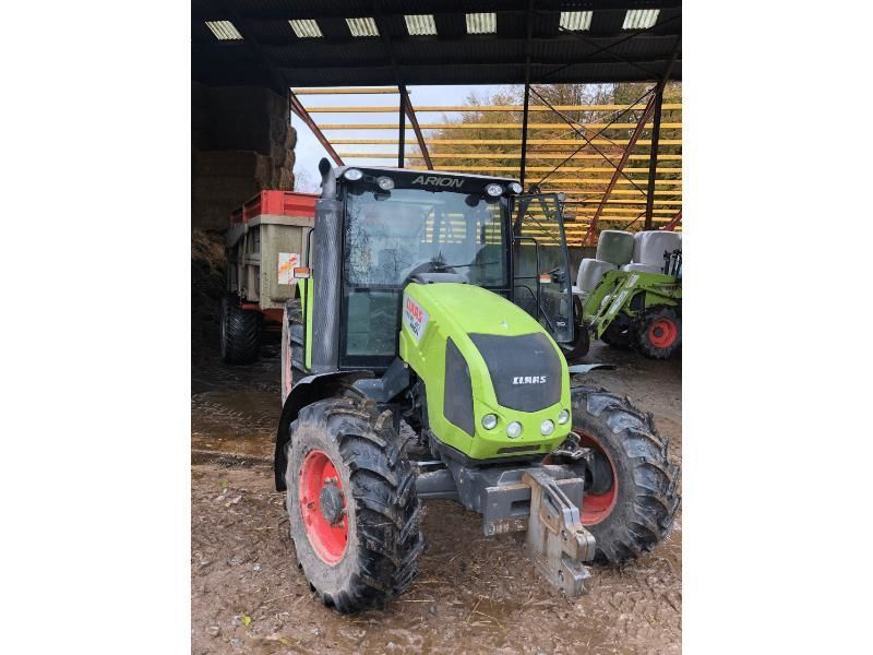 E-FARM: Claas Arion 410 - Tractor - id 8KK7ICE - €39,000 - Year of construction: 2012 - Engine hours: 5,700,Engine power (HP): 110,France