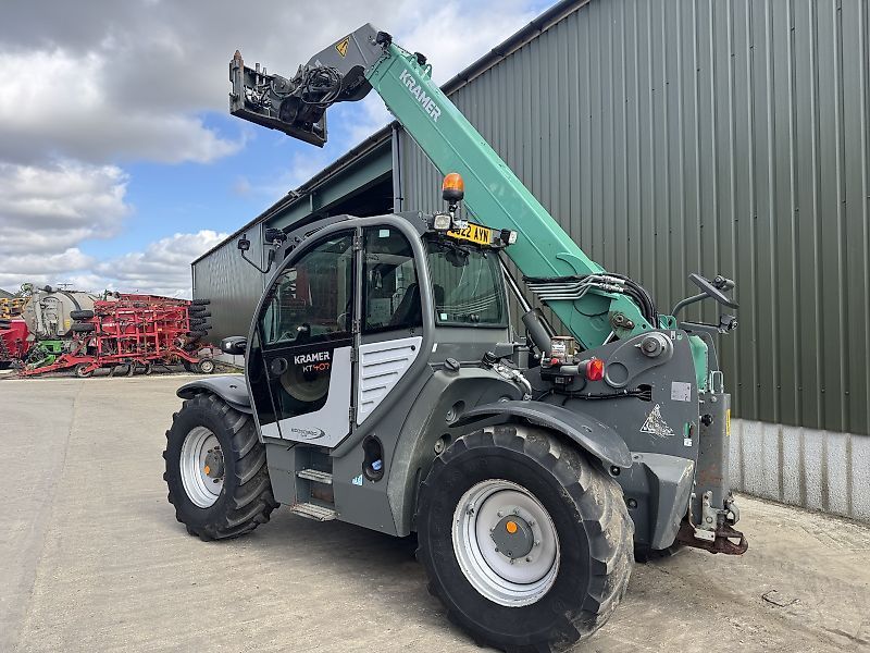 E-FARM: KRAMER kt407 eco speed telehandler - Telehandler - id LXYADP1 - €57,137 - Year of construction: 2022 - Engine hours: 3,844,United Kingdom