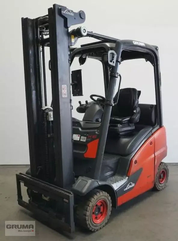 E-FARM: Linde h 16 t evo 391-00 - Maszt sztaplowy - id 6IW6FAG - 12 500 € - Rok produkcji: 2015 - Motogodziny: 4075,Niemcy