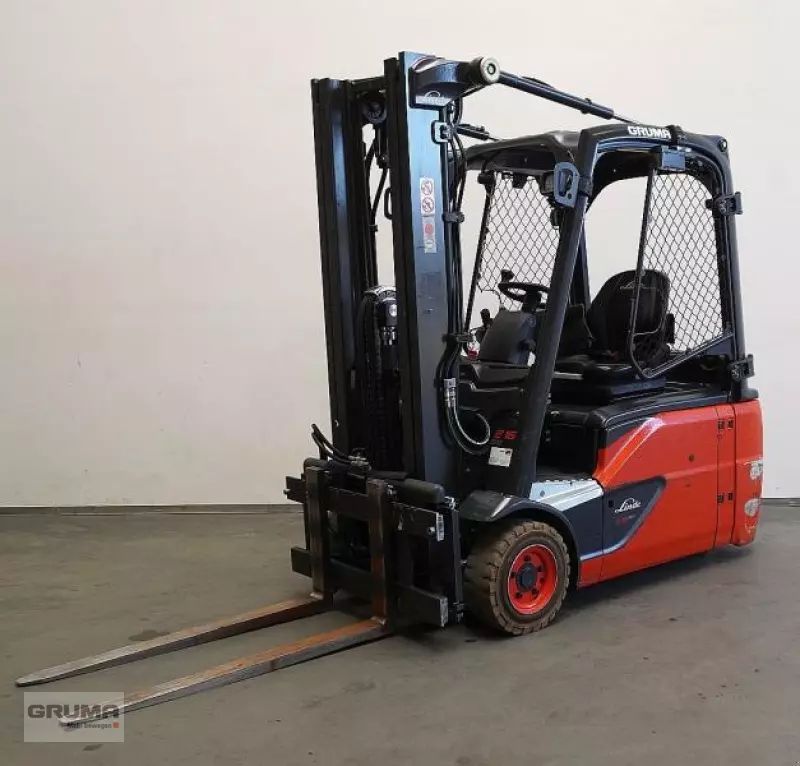E-FARM: Linde e 16 l evo 386-02 - Maszt sztaplowy - id MEPMTPM - 16 500 € - Rok produkcji: 2021 - Motogodziny: 6 172,Niemcy
