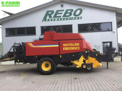 E-FARM: New Holland BB 960 - Baler - id FA3ZP3T - €14,000 - Year of construction: 2002 - Total number of bales produced: 46,194,Germany