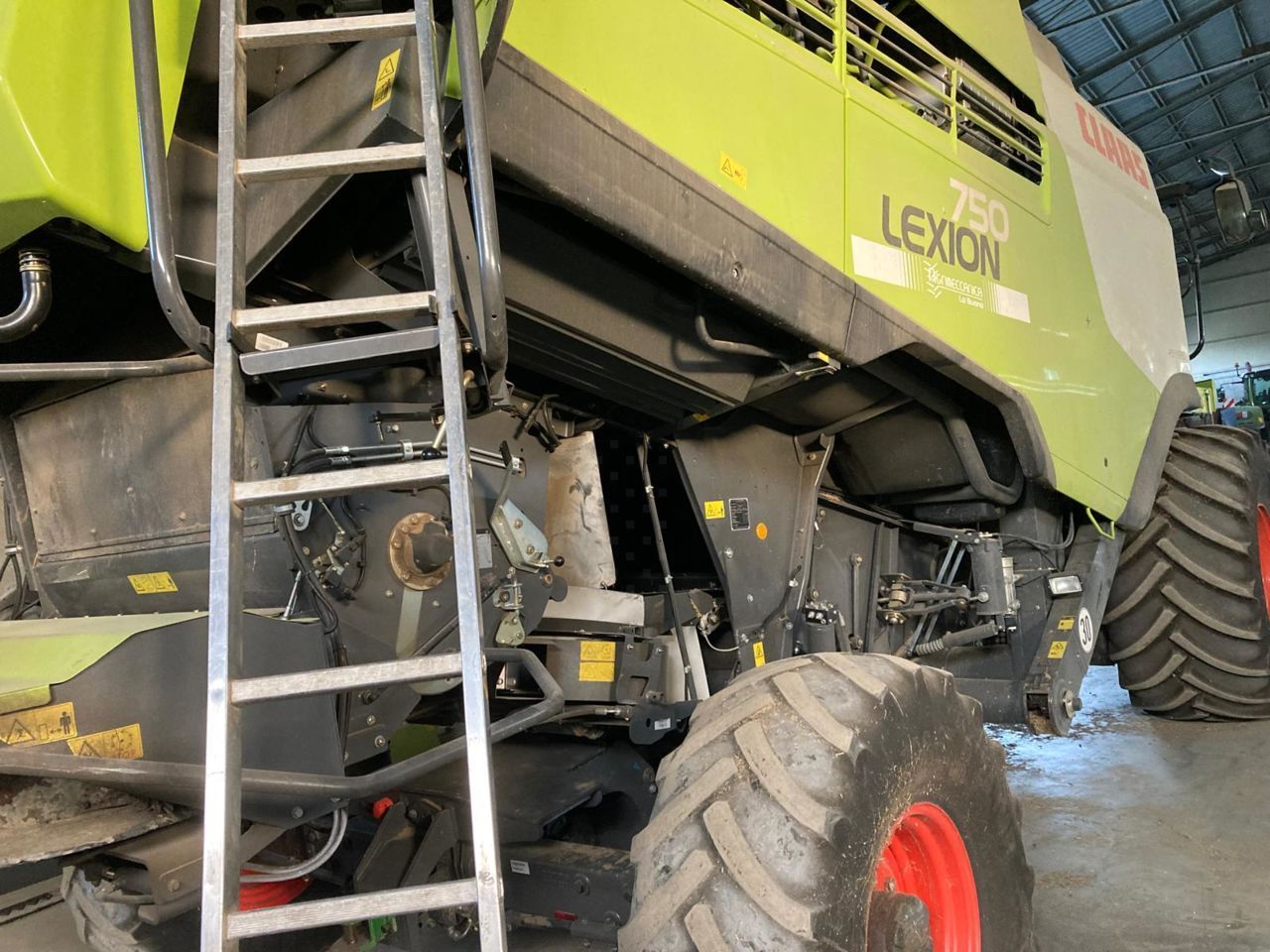 E-FARM: Claas Lexion 750 - Kombajn - id MS26JML - 178 000 € - Rok výroby: 2018 - Hodiny motoru: 1 800,Itálie