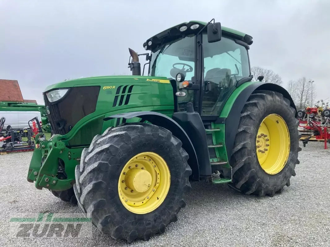 E-FARM: John Deere 6190 R - Tractor - id AVQLNAH - 65.000 € - Año: 2012 - Horas: 6320,Potencia del motor: 220,Alemania