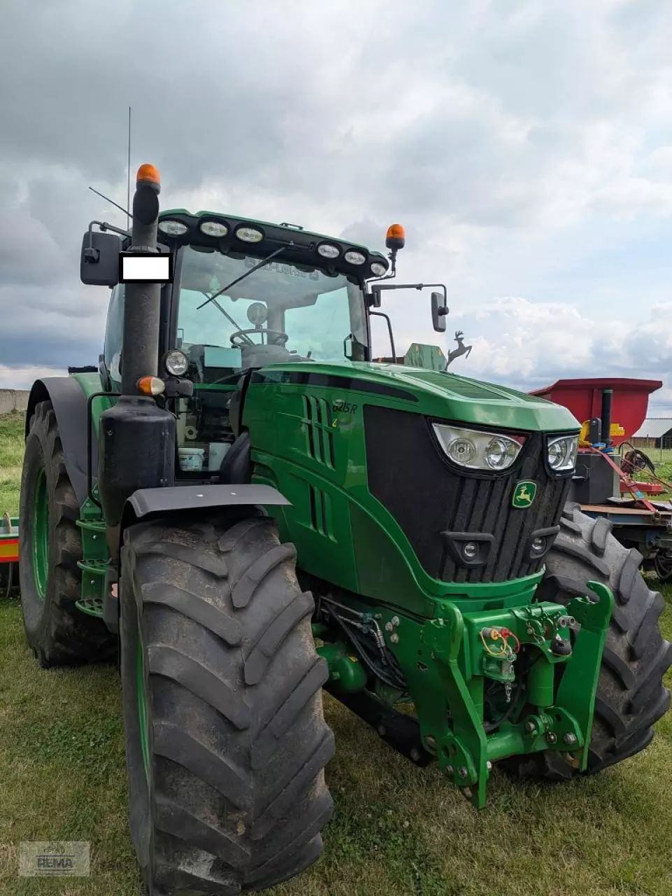E-FARM: John Deere 6215 R - Tracteur - id RIWIGZB - 72 000 € - Année: 2017 - Lecture du nombre d'heure: 7 990,Puissance du moteur (chevaux): 256,Allemagne