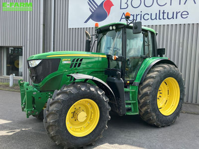 E-FARM: John Deere 6130 M - Tractor - id DQE9P2A - €62,000 - Year of construction: 2015 - Engine hours: 3,100,Engine power (HP): 130,France