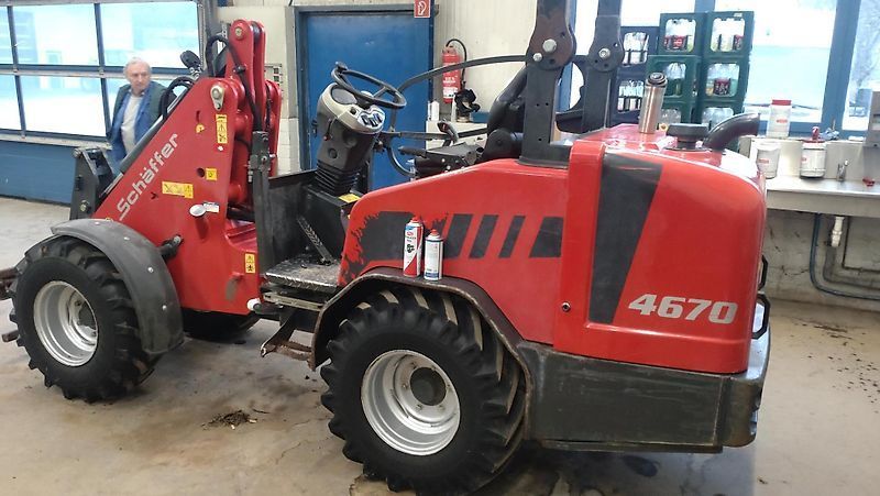 E-FARM: Schäffer 4670 - Wheel loader - id RYZFIGD - €29,500 - Year of construction: 2019 - Engine hours: 6,000,Engine power (HP): 65,Germany