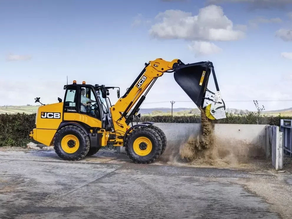 E-FARM: JCB tm 320 - Chargeuse sur pneus - id L7YQXQ6 - Année: 2025 - Danemark