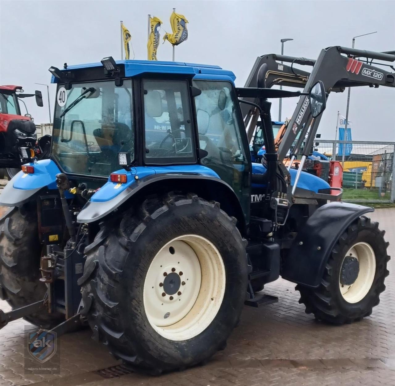 New Holland TM 150 tractor 35 000 €