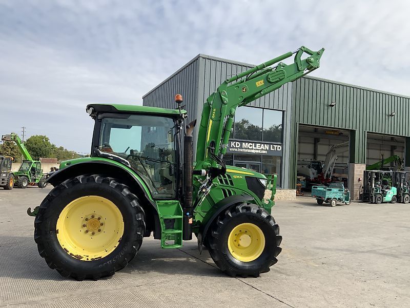 E-FARM: John Deere 6125 R - Traktor - id Y7KMCQF - 48.284 € - Baujahr: 2014 - Abgelesene Motorstunden: 9.669,Motorleistung (PS): 125,Vereinigtes Königreich