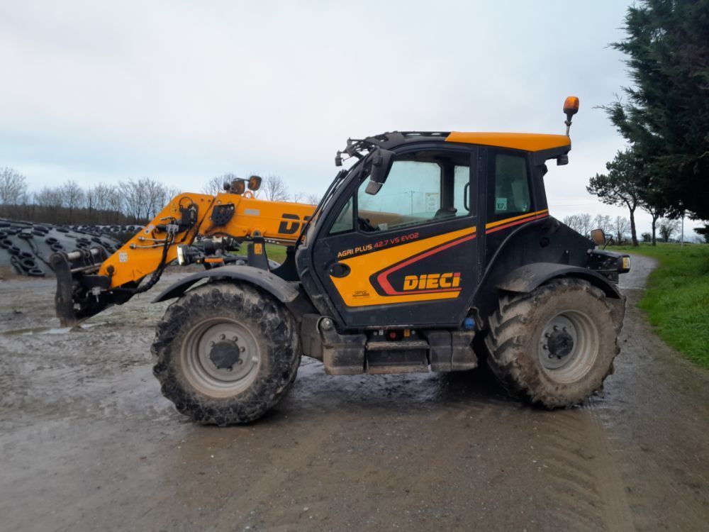 Dieci agri plus 42.7 vs evo2 Teleszkópos rakodó 54 000 EUR
