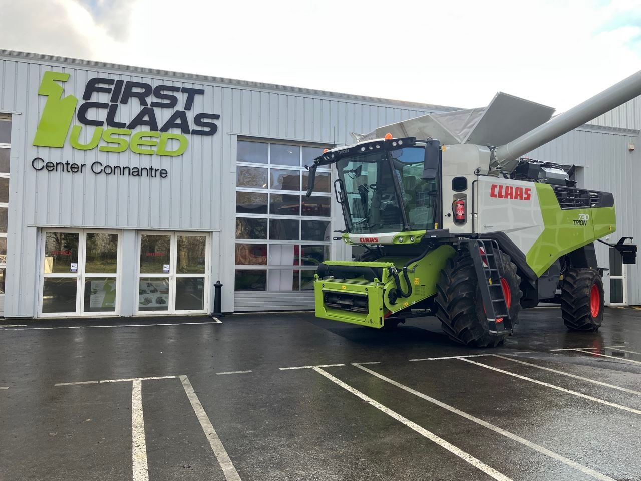 E-FARM: Claas Trion 730 - Kombajn zbożowy - id LSIELMY - Rok produkcji: 2023 - Motogodziny: 283,Moc silnika: 408,Francja