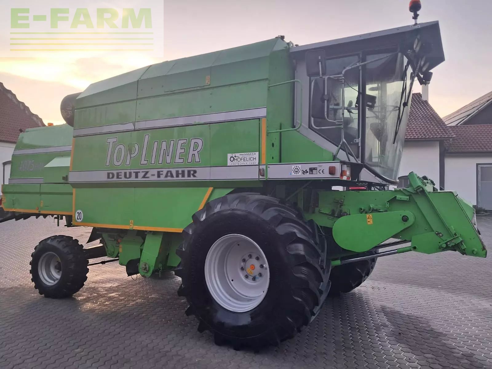 Deutz-Fahr 4075 E Combine harvester €35,000