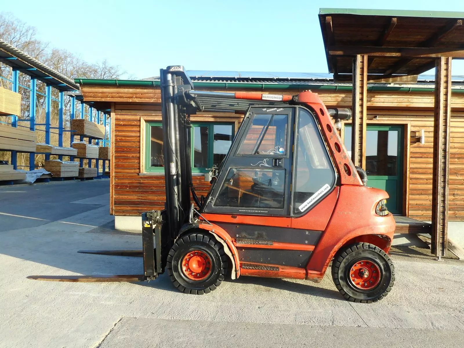 E-FARM: Linde h50d-02 ( 6 zyl. deutz motor ) ss + zv + kabine - Carretilla elevadora - id TJMEP7V - 12.950 € - Año: 2001 - Horas: 15.666,Austria