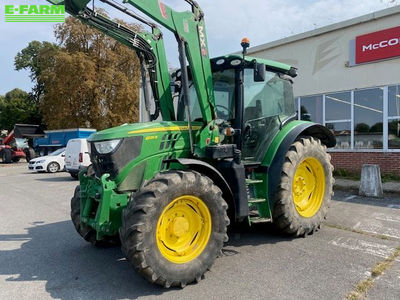 E-FARM: John Deere 6125 R - Tractor - id R8K7UWJ - €56,000 - Year of construction: 2012 - Engine hours: 6,591,Engine power (HP): 125,France