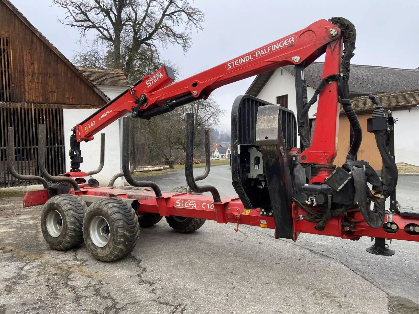 STEPA c 10 ak Forestry trailer €44,850