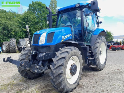 E-FARM: New Holland T6.140 - Tractor - id U89X4BY - €38,000 - Year of construction: 2013 - Engine hours: 6,900,Engine power (HP): 125,France