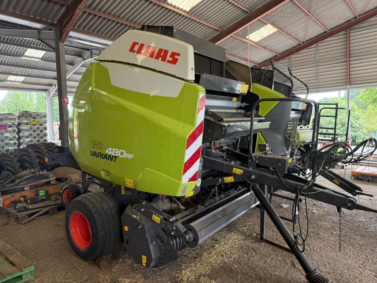 E-FARM: Claas Variant 480 RF - Baler - id MUAEEDP - €19,000 - Year of construction: 2019 - Total number of bales produced: 15,500,France