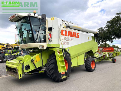 E-FARM: Claas Lexion 450 - Κομπίνα - id KGUFALI - 46.218 € - Χρονία: 1996 - Μετρητής ωρών: 4.248,Ισχύς κινητήρα: 275,Γερμανία