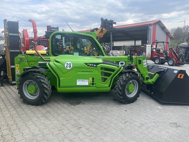 E-FARM: Merlo p 27.6 - Manipulador telescópico - id F6INN5S - Año: 2024 - Horas: 190,Potencia del motor: 75,Alemania