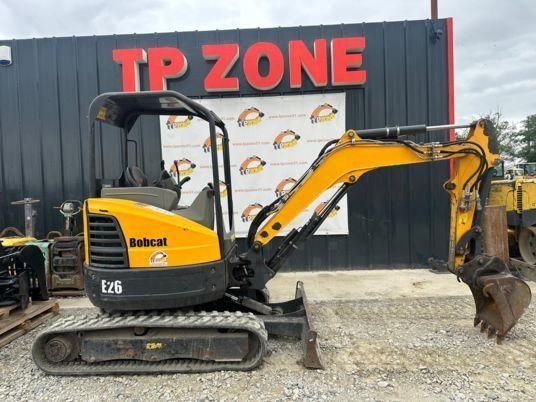 Bobcat E26 Mini kotrógép 18 500 EUR