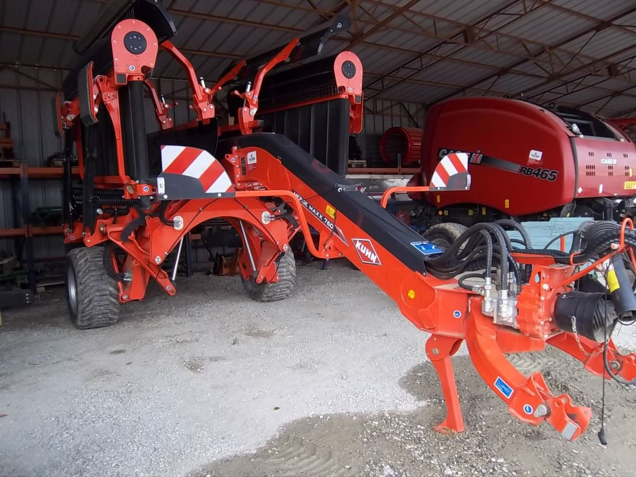 Kuhn merge maxx 760 rotaryhaymaker €55,000