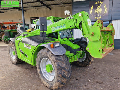 E-FARM: Merlo tf 35.7 - 140 - clim - variation continue et pesée - Telehandler - id QH4GMIT - €62,000 - Year of construction: 2022 - Engine hours: 2,440,France