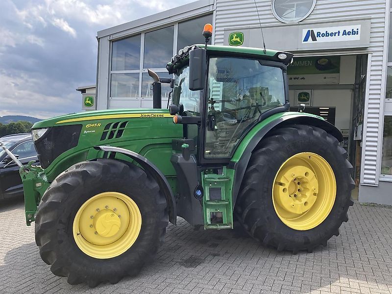 E-FARM: John Deere 6145 R - Tracteur - id LWKKWQB - 74 900 € - Année: 2016 - Lecture du nombre d'heure: 5 050,Allemagne