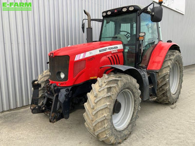 E-FARM: Massey Ferguson 6465 - Tractor - id TVC1F42 - €28,000 - Year of construction: 2007 - Engine hours: 5,600,Engine power (HP): 120,France