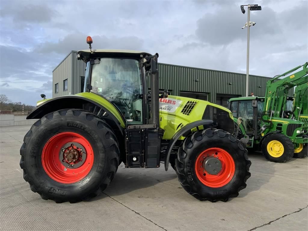 E-FARM: Claas Axion 850 - Tractor - id T8BYLMV - 39.961 EUR - Anul: 2014 - Citeste ore: 9.592,Regatul Unit