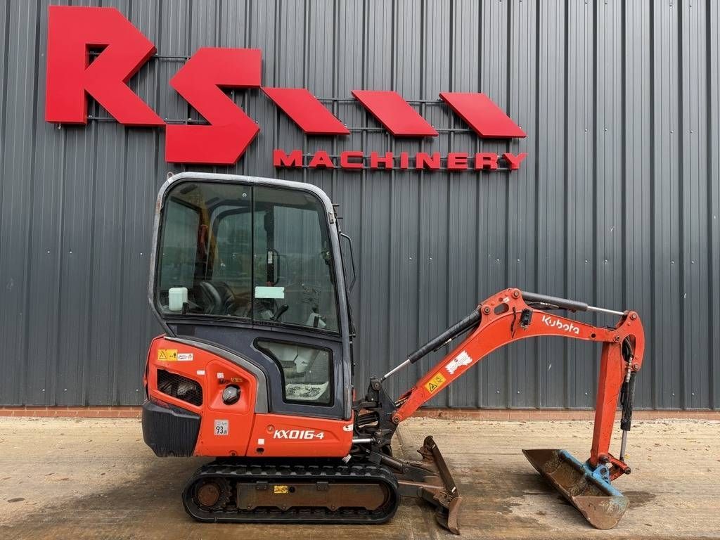 Kubota kx 016-4 1.6t mini excavator Minikoparka 12 600 €