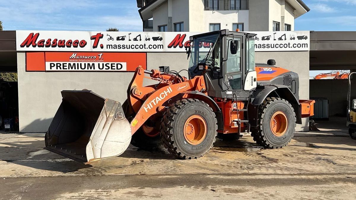 E-FARM: Hitachi zw150-6 - Chargeuse sur pneus - id PU4ZTGB - 95 000 € - Année: 2018 - Lecture du nombre d'heure: 6 870,Italie