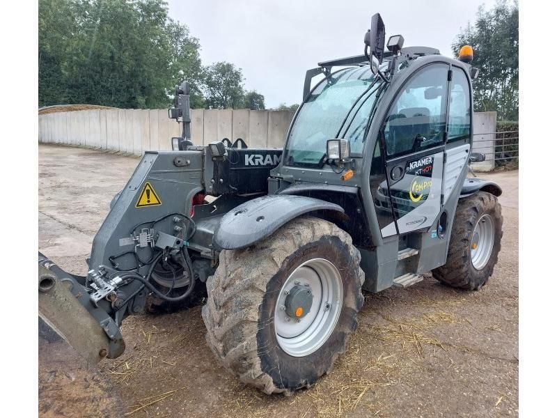 E-FARM: KRAMER kt407 - Manipulador telescópico - id ZDTJRXF - 63.500 € - Año: 2022 - Horas: 4.100,Potencia del motor: 136,Francia